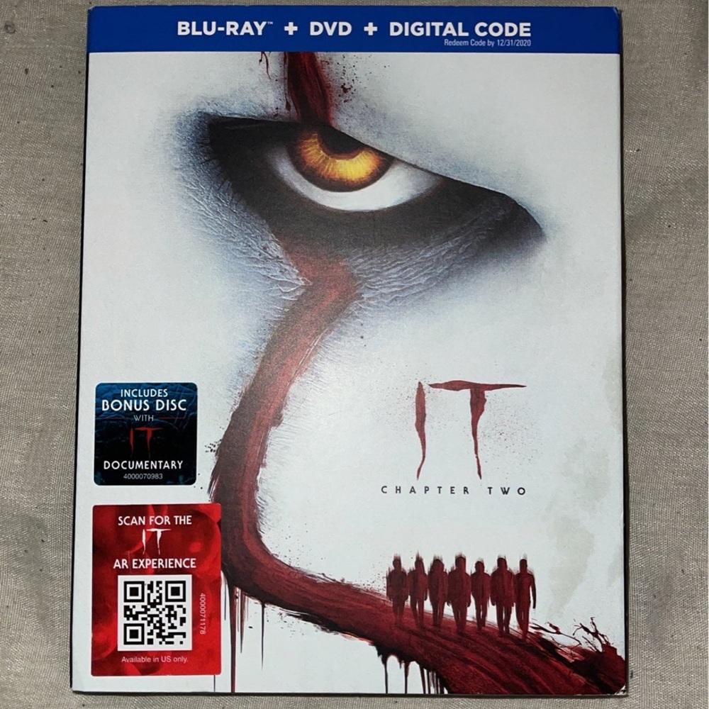 IT Chapter Two Blu-Ray